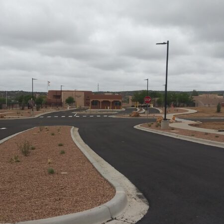 Santa Fe Indian School Entryway